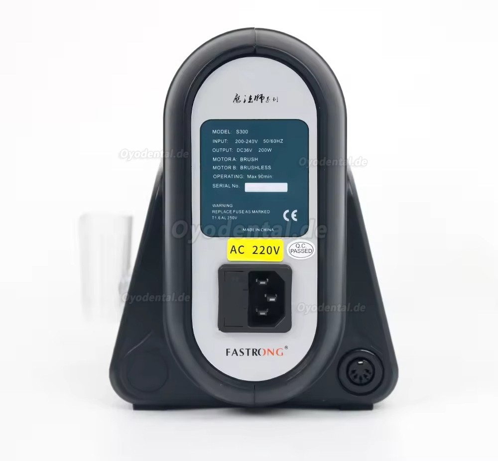 FASTONG S300 B&uuml;rstenloser Dentallabor Mikromotor 50.000 U/min Polierer Handst&uuml;ck